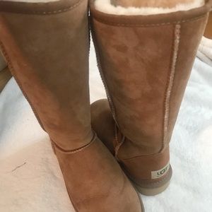 Tan UGG’s - tall